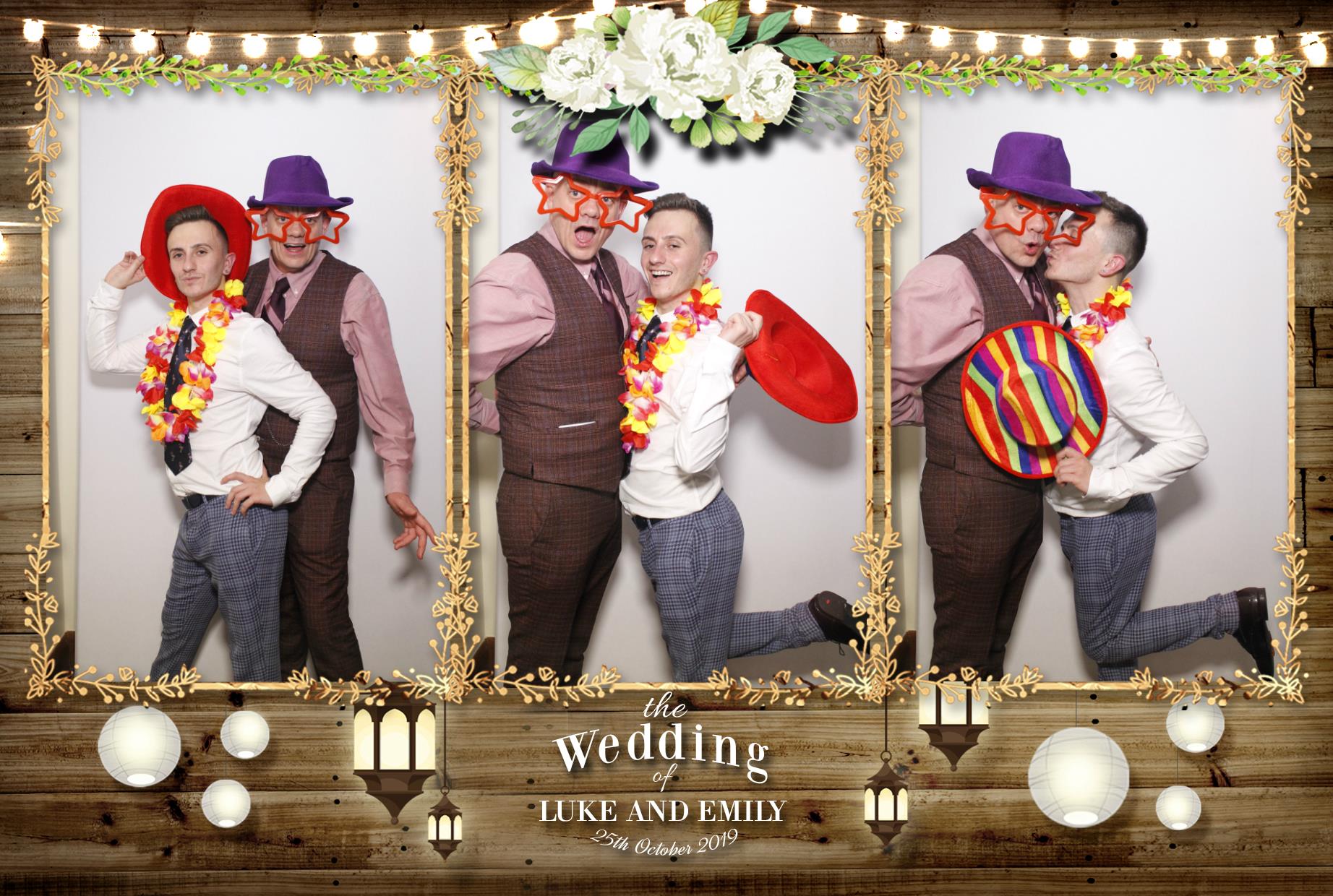 Luke & Emily's Wedding | View more photos from the event at gallery.myphotoboothexperience.co.uk/u/MyPhotoBoothExperienceLtd/Luke-Emilys-Wedding